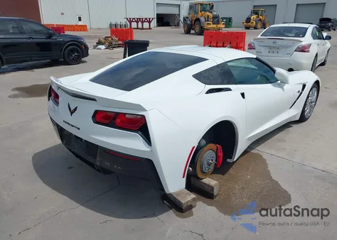 2017 Chevrolet Corvette Stingray из США, поврежденный, VIN 1G1YD2D71H5110539